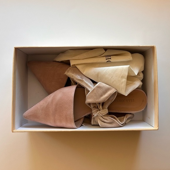 Ulla Johnson Lou Slide in Pink with Bow - Box and Dust Bag Included! - Picture 6 of 7